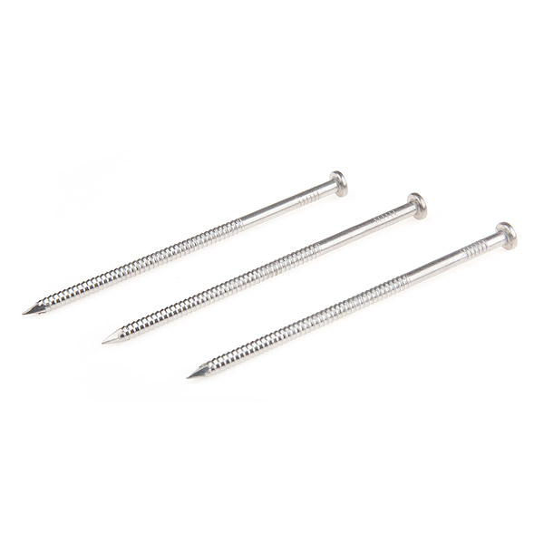 Flat Head(Checkered)Ring Shank Nails