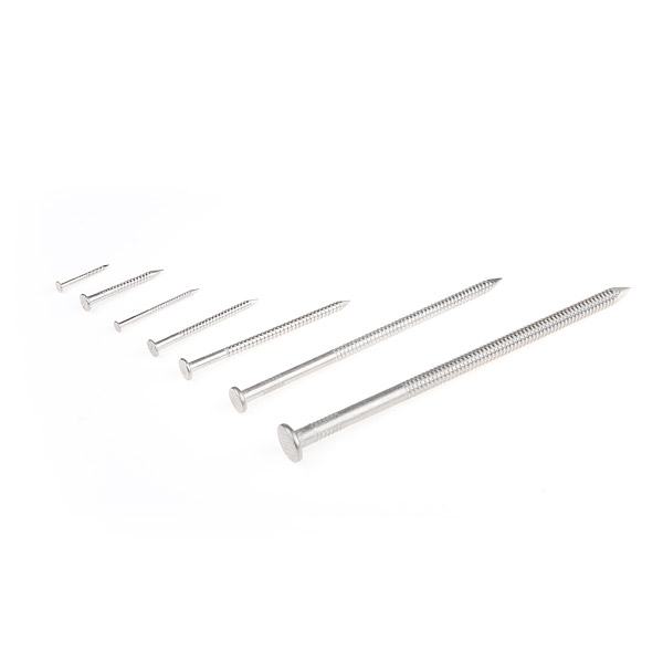 Flat Head(Checkered)Ring Shank Nails